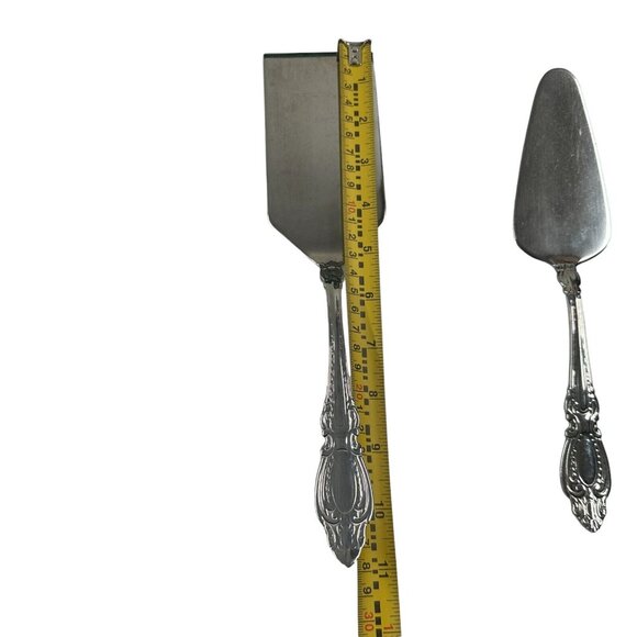 Reed & Barton GWYNETH Stainless Steel Pie Server and Lasagna Server Set of 2 - Picture 9 of 9